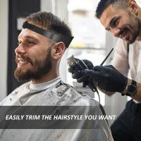 1 correa auxiliar para el peinado del cabello, 1 peine de cola puntiaguda, correa de silicona para el pelo, herramientas - details 3