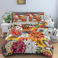 Seta de Jabón Vintage con Diseño Floral de Peonía y Girasol Ideal para Decoración de Dormitorio Material de Poliéster Estilo Boho - details 13