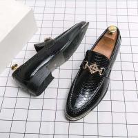 Zapatos de vestir Oxford de cuero hechos a mano para hombre, moda italiana, informales, de lujo, calidad Original - details 5