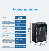 HQIX para cámara Nikon Z30 Z50 ZFC EN-EL25 cargador de batería - details 4