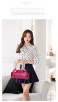 Bolso de mujer 2025 nueva moda de charol rojo brillante bolso de boda nupcial bolso de mensajero de hombro para mujer - details 8