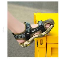 Sandalias de playa de verano para niños, sandalias deportivas antideslizantes transpirables, zapatos de playa para exteriores para niños, zapatos de seguridad planos suaves con punta cerrada - details 11