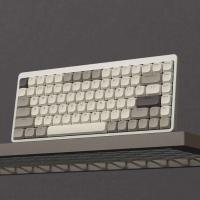 143 Keys Custom Shine Through Slim Keycap Low Profile Double Shot PBT Keycaps for Cherry MX Switches nical Gaming Keyboard - details 2