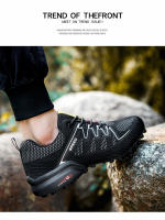New Arrival Classics Style Mens Hiking Shoes Breathable Sport Shoes Climbing Sneakers Outdoor Anti-Slip Trekking Shoes - details 15