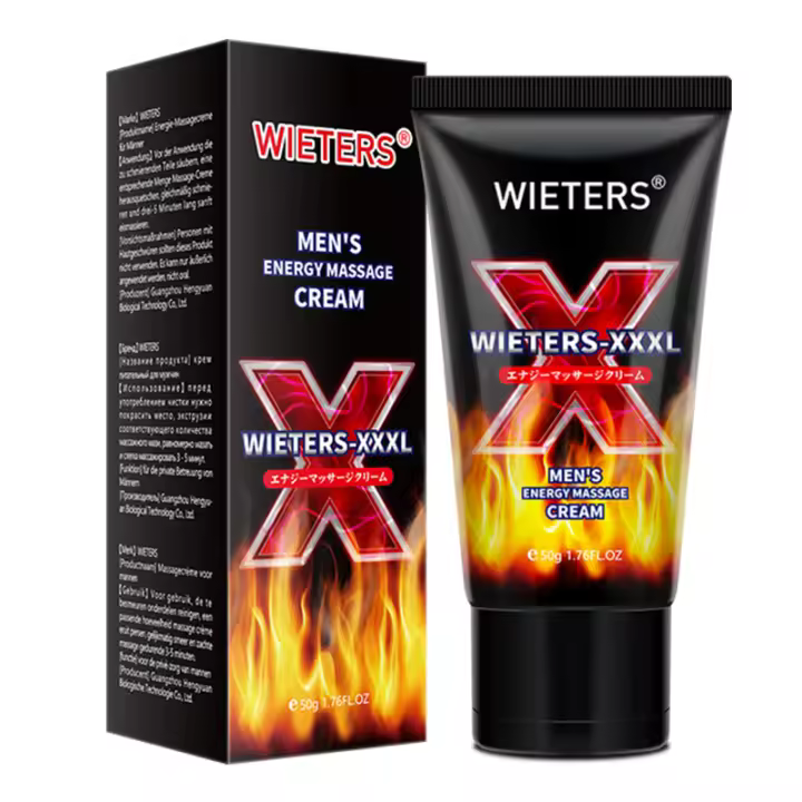 Agrandar y Permanente Crecimiento Engrosamiento Hombres Energía Masaje Aceite Esencial para el Sexo Rendimiento tardío, 50g - 1