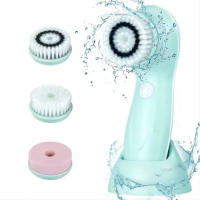 Cepillo de limpieza Facial, depurador Facial, dispositivo limpiador giratorio exfoliante eléctrico, masaje de limpieza profunda impermeable, elimina puntos negros - details 0
