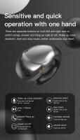 -auriculares inalámbricos con Bluetooth 5,3, audífonos estéreo TWS con Clip para la oreja, Control táctil, auriculares HIFI deportivos para videojuegos y música - details 12
