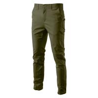 Pantalones informales de alta calidad para hombre, pantalón transpirable, de algodón, versátil, para negocios juveniles, otoño e invierno, 2024 - details 7