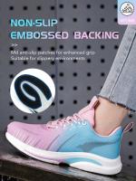 Zapatos de seguridad a la moda con puntera de acero, zapatillas de trabajo para hombres y mujeres, nuevos zapatos de trabajo, botas de seguridad para el trabajo a prueba de pinchazos, calzado de seguridad - details 10