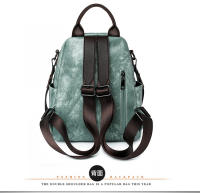 Mochila retro de cuero para mujer, mochila informal, pequeña, de viaje, Vintage, a la moda - details 26