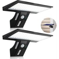90 LED Focos Solares Exterior, Foco Solar Potente con Sensor de Movimiento, Impermeable con 4 Modos Inteligentes para Jardín, Patio, Camino, Escalera - details 6