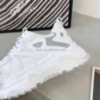 Nueva marca de cuero genuino blanco para correr para mujer Marcas De Zapatillas Coreanas zapatos deportivos de moda - details 9
