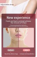 Dispositivo de elevación, terapia de fotones LED, masajeador adelgazante, masajeador de vibración facial calentado con doble mentón en V - details 7