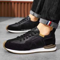 Los nuevos zapatos casuales de cuero para hombre son cómodos, livianos y adecuados para caminar en la ciudad. El diseño italiano es lujoso y - details 7