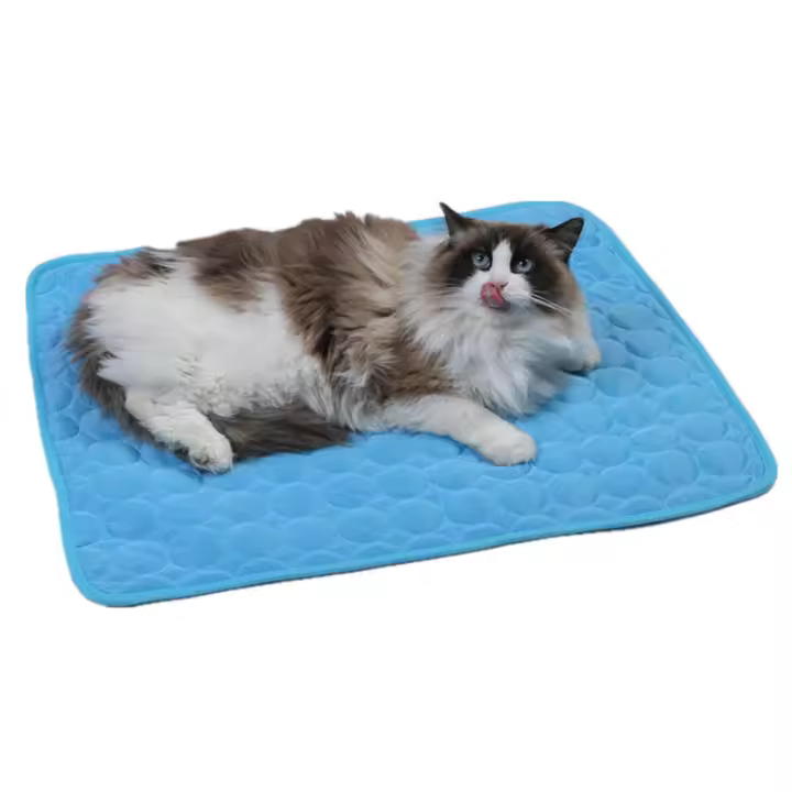Alfombrilla refrescante para mascotas, esterilla antideslizante para dormir, para perros grandes, medianos y pequeños, de verano - 1