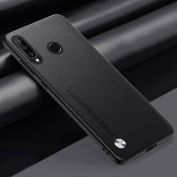 Funda de Lujo de Cuero PU para Huawei P30 Lite Cubierta Trasera Mate de Silicona a Prueba de Golpes - details 11