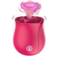 Flor Rosa 2 en 1, estimulador del clítoris del pezón, succión desmontable, potente vibrador Vaginal del punto G, Juguetes sexuales - details 7