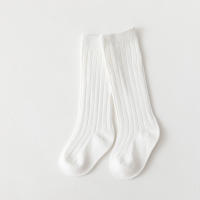 Calcetines Altos hasta la Rodilla para Niños Algodón Transpirable a Rayas - details 10