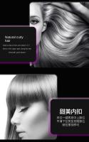 Plancha de pelo eléctrica con férula para peinado de cabello sin pelo para mujer Kemei 329 al por mayor - details 2