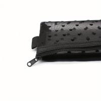 Bolsa de maquillaje y organizador de viaje para mujeres, estuche de almacenamiento de malla transparente para artículos - details 3