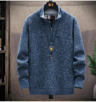 Suéter de punto para hombre Sudaderas más gruesas Jersey con media cremallera - details 6