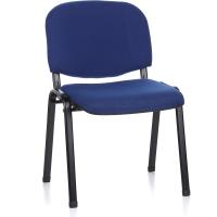 confidente XT 600 Tela Negro/Azul, Silla visitante, tapizadas, Respaldo ergonómico, Apilable - details 0