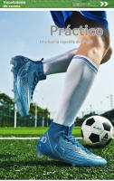 Zapatillas de fútbol AG TFSoccer, antideslizantes, resistentes al desgaste, aptas para entrenamiento competitivo, césped artificial - details 11