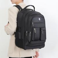 1 mochila de viaje multifuncional con asa telescópica, gran capacidad - details 7