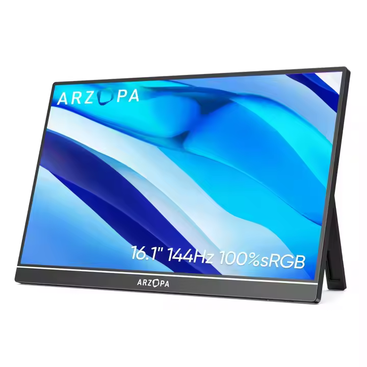 ARZOPA Monitor Portátil para Juegos de 16.1'' 144hz 1080P HDR Pantalla Segunda Externa para Z1FC - 1