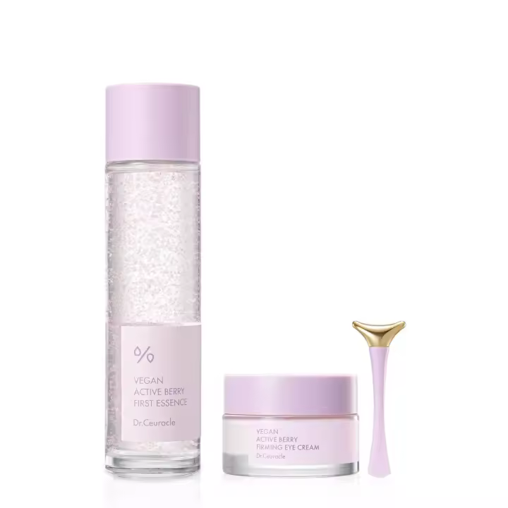 Caliente leegeehaam Dr.Ceuracle |   Vegan Active Berry First Essence + Crema Reafirmante para Ojos - 1