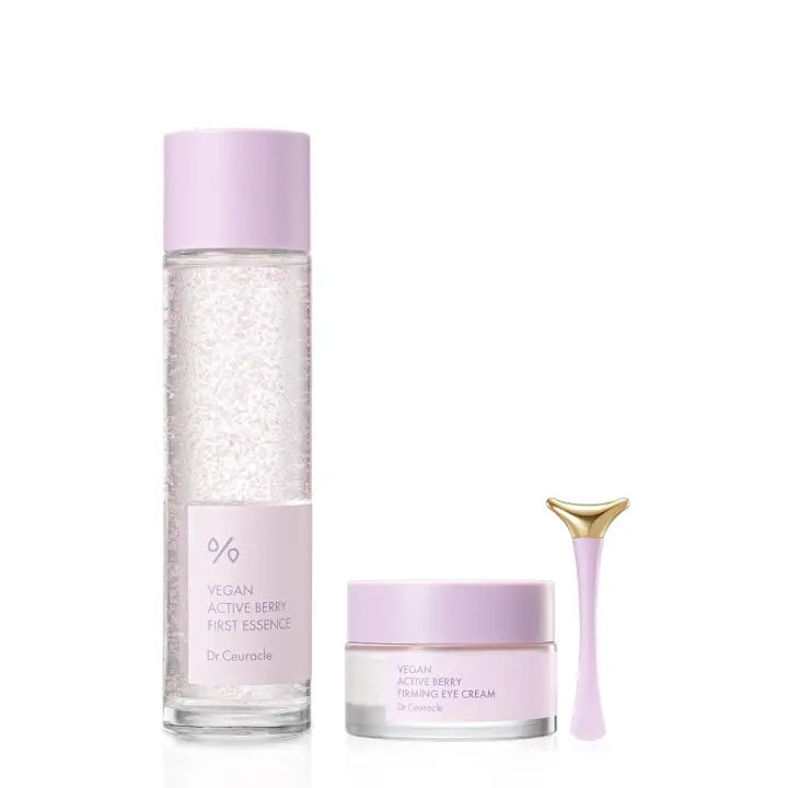 Caliente leegeehaam Dr.Ceuracle |   Vegan Active Berry First Essence + Crema Reafirmante para Ojos - 1