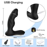 Leten Vibrador Anal Masajeador de Prostata para Hombres Anillo de Retraso de Ejaculación - details 9