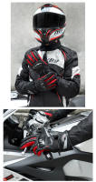 Guantes impermeables para motocicleta, manoplas cálidas para Invierno, Guantes impermeables para operación con pantalla táctil - details 9