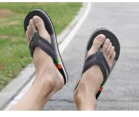 Zapatillas de hombre de alta calidad, zapatillas informales de moda para interiores, zapatillas de espiga, chanclas transpirables de playa para verano y exteriores, Zapatillas de casa - details 11