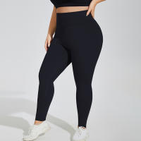 Pantalones de Yoga Talla Grande Cintura Alta, Elección de Cadera, Sensación de Nube, Leggings Deportivos Secado Rápido para Mujeres - details 5