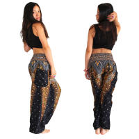 Hombres Mujeres Casual Suelto Hippy Pantalones - details 62
