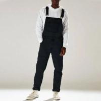 Monos de Denim a Rayas para Hombres Pantalones de Trabajo Diarios Casuales con Múltiples Bolsillos - details 5