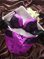 Conjunto de Lencería de Encaje para Mujer Conjunto de Sujetador con Braguitas Sexy - details 16