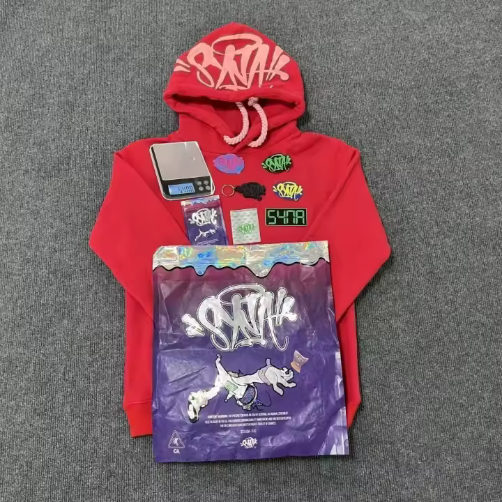 Chándal de Calle de Moda Hip Hop para Hombres y Mujeres Sudadera con Capucha Suelta y Pantalones Deportivos - 1
