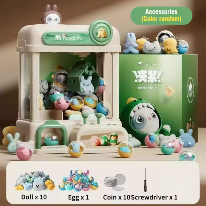 Máquina de garra para muñecas, máquina expendedora de muñecas con Clip de Control remoto, juguetes para niños, máquina de agarre, abrazadera, regalos del Día de los niños - 1