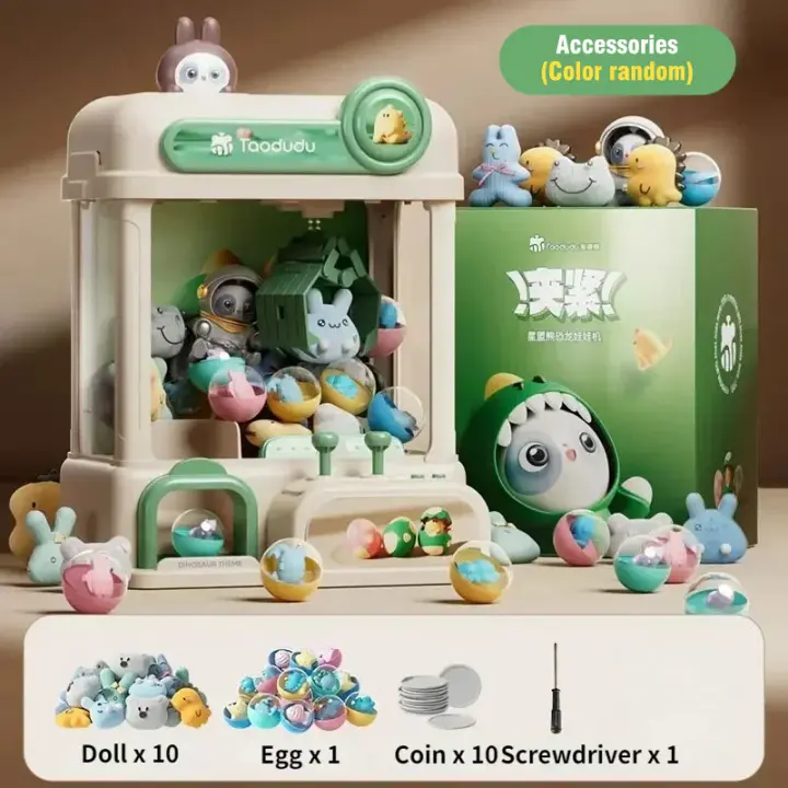 Máquina de garra para muñecas, máquina expendedora de muñecas con Clip de Control remoto, juguetes para niños, máquina de agarre, abrazadera, regalos del Día de los niños - 1