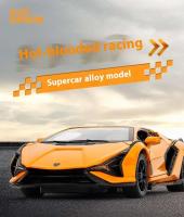 Lamborghini Sian Nuevo Coche Supercar de Aleación Modelo de Coche de Escala 1:32 Sonido y Luz - details 0