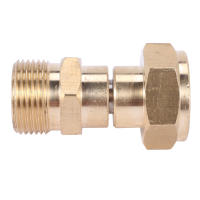 Junta giratoria para lavadora a presión, ajuste de pistola a manguera sin torceduras, conexión métrica antigiro M22 de 14 mm, 3000 Psi - details 5