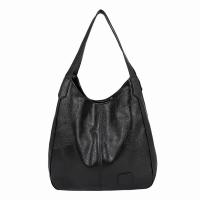 Bolso grande de piel sintética para mujer, bolso Hobo de diseñador, monedero tipo cubo - details 0