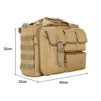 Mochila nueva táctica Molle de nailon, bandolera mensajero, bolsos para ordenador portátil, maletín, bolsa de escalada multifunción para exteriores - details 0