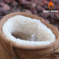 Botas de nieve Ultra Mini clásicas de Australia, botines de invierno de ante vacuno para mujer, zapatos cálidos antideslizantes para niñas, talla 35-44 granate - details 4