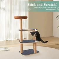 Cartón autoadhesivo para gatos, protector de sofá con rascador y alfombrilla antiarañazos, accesorios duraderos para muebles para gatos - details 3