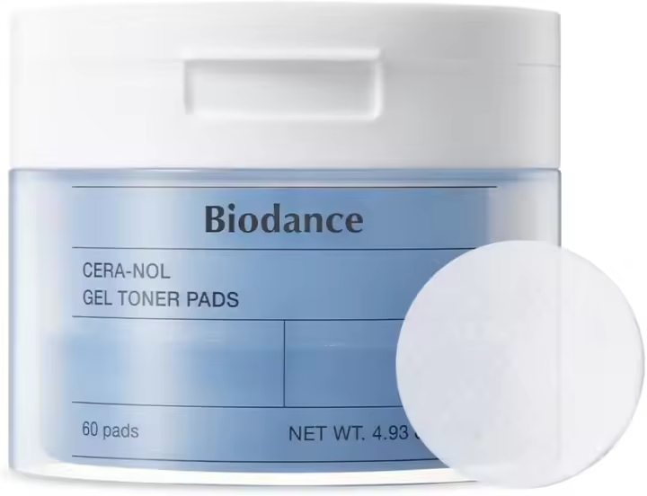 Almohadillas de gel de colágeno Biodance, cara minimizadora de poros, mejora la elasticidad, almohadillas de tóner coreanas exfoliantes suaves para pieles sensibles, - 1