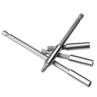 Destornillador de Extensión Magnético Set 1/4" 6.35mm Herramientas de Mano con Mango Largo para Cambio Rápido de Tornillos Hex - details 0
