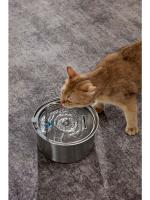 Dispensador de agua de acero inoxidable para mascotas popular - details 0